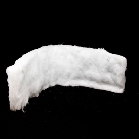 Joint fibre derrière les demi-briques