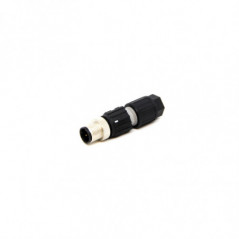 Connection M/F p/sonde 4poles+cable Gilles