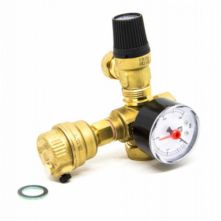 Presco-mano 2,5 bar complet avec purgeur d'air