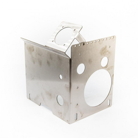 Tôle inox support composant PB20
