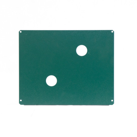 Tôle de finition grise - échangeur E.C.S.