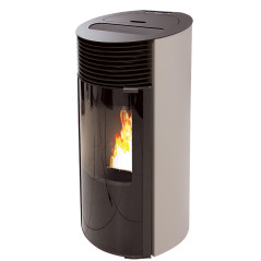Poêle granulés VERONE taupe 8 kW