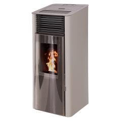 Poêle granulés CAPRI taupe 8 kW