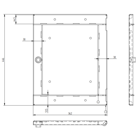 Tôle porte chargement Boreale-Fjord 30