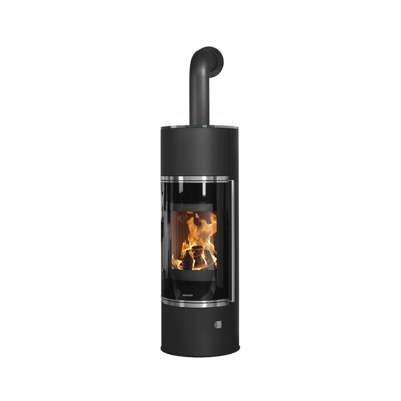 Arena Aqua 2.0 acier noir dessus verre (poêle hydro) pour produit 