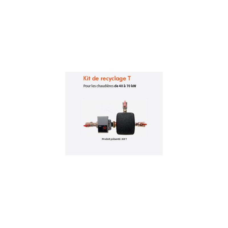 KIT HYDRAULIQUE DE RECYCL. T 60°C (sup 40 kW) pour produit