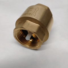 CLAPET ANTI RETOUR 1" F/F LAITON"