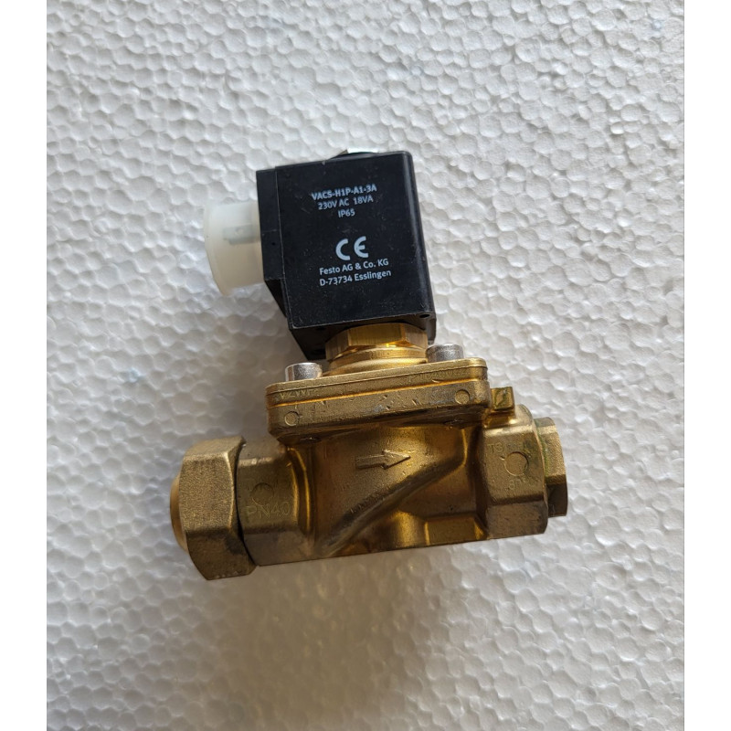 Electrovanne  1/2' FF à commande forcée pour produit HS France