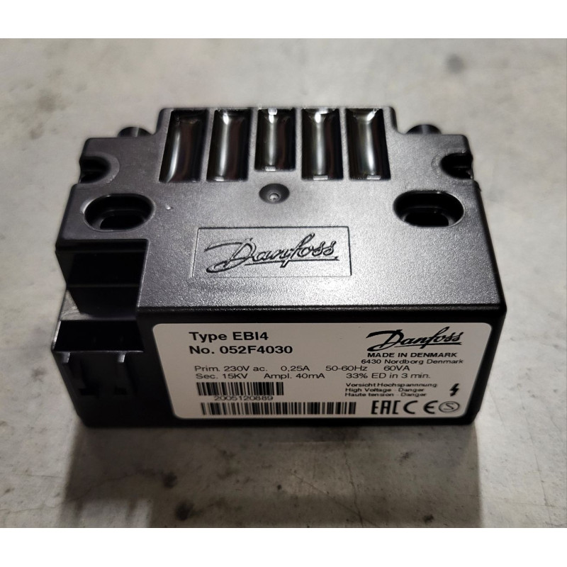 Transfo allum. Danfoss EBI HL40-60 pour produit
