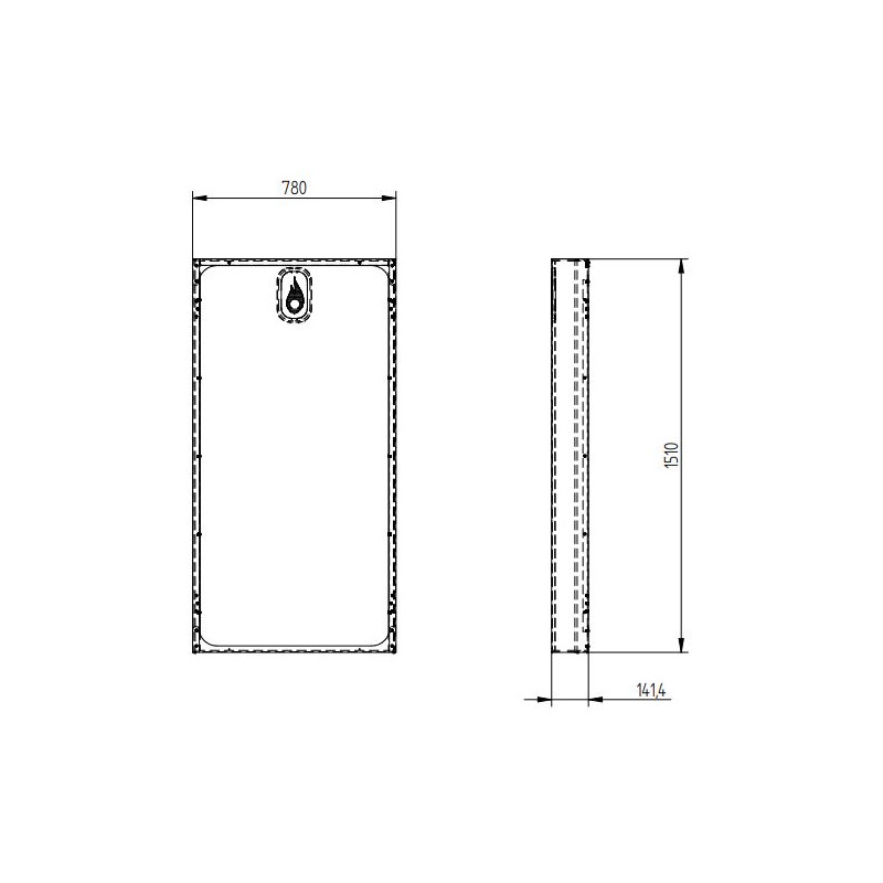 Porte jaquette HK4 FJORD 50 pour produit 