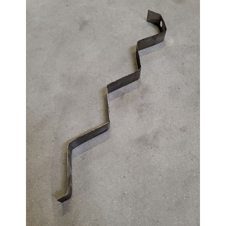 Turbulateur inox L430mm pliure 75mm