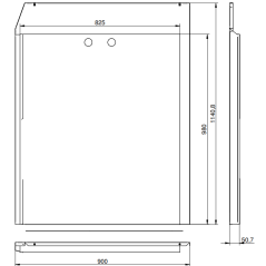 Jaquette gauche drakkar bleue avec by-pass