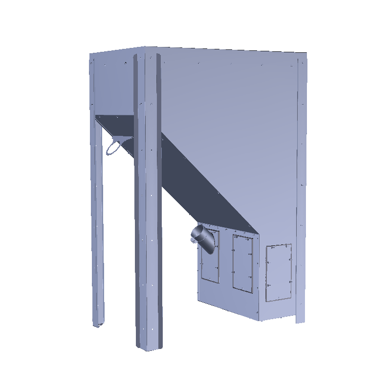 SILO BISEAU DK 400L pour produit 