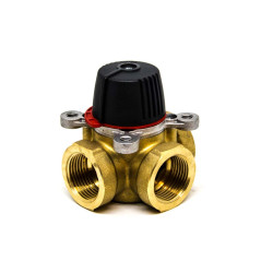 vanne laiton 3 voies 1"  D 25S motorisable