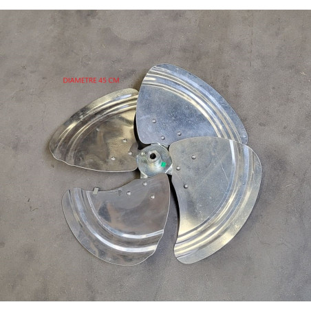 Hélice métalique ventilateur