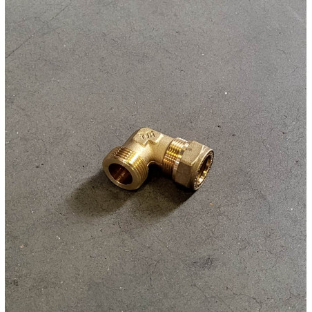 Coude conique laiton MF 3/4 "x18