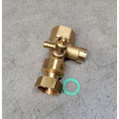 VANNE D'ISOLEMENT VASE EXPANSION CHAUFFAGE