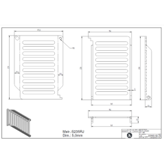 Grille porte decendrage OT-SOLO