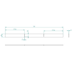 Fer plat à souder BONUS