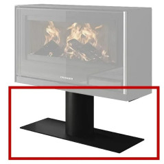 Socle pour poele Ziva XL Noir