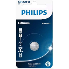 Pile CR1220 pour ecran Peltec, Biotec L et Biotec plus