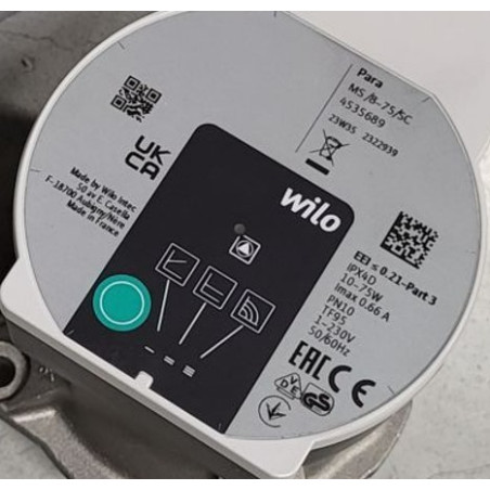 Moteur.pompe wilo MS/8-75/SC kit D Eco et Kit E