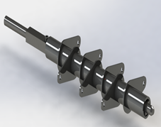 Axe support de turbulateurs Logic 25