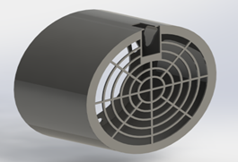 Capot ventilateur d'extraction Logic