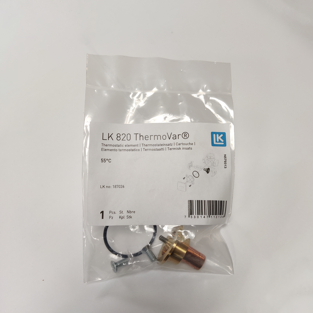 Cartouche thermostatique 55°C pour LK 820  vanne 180503