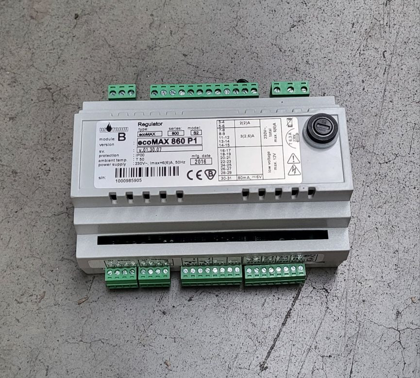 Module B 2 circuits de chauffage supplémentaires pour régulation 860
