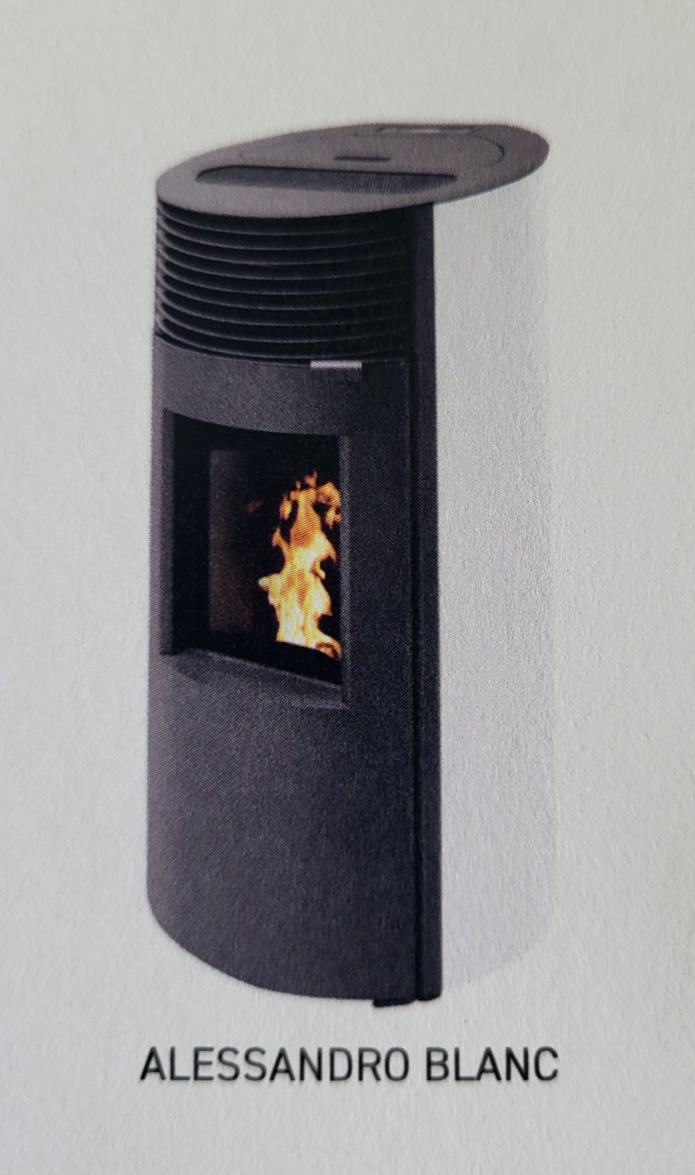 Poêle granulés ALESSANDRO blanc 8 kW