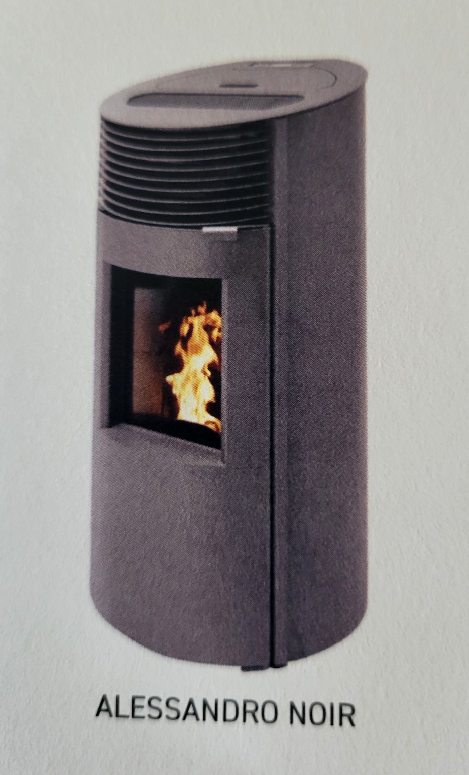 Poêle granulés ALESSANDRO noir 8 kW