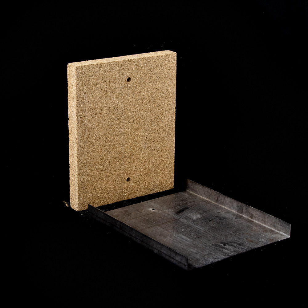 Réfractaire + plaque porte chargement SI