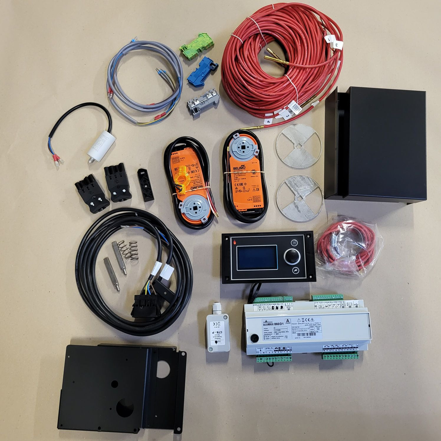 SET MONTAGE COMPLET LC BIOCONTROL 860D HK2-3-4-5