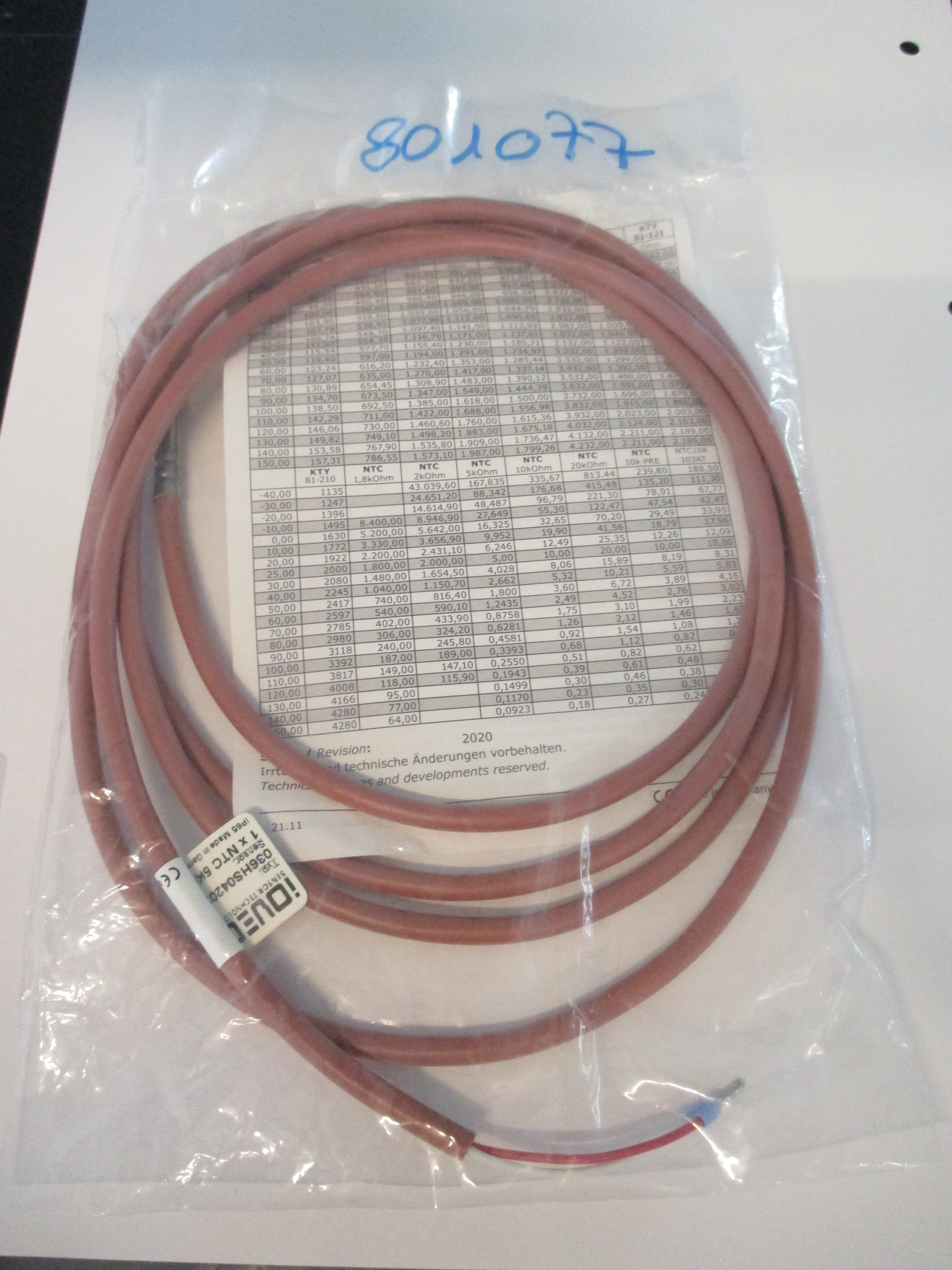 SONDE CAPTEUR SOLAIRE SUPP.