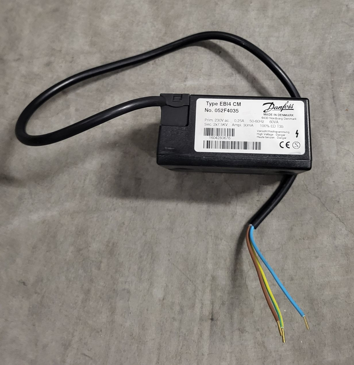 Transfo EBI 2 poles FF/HS 10