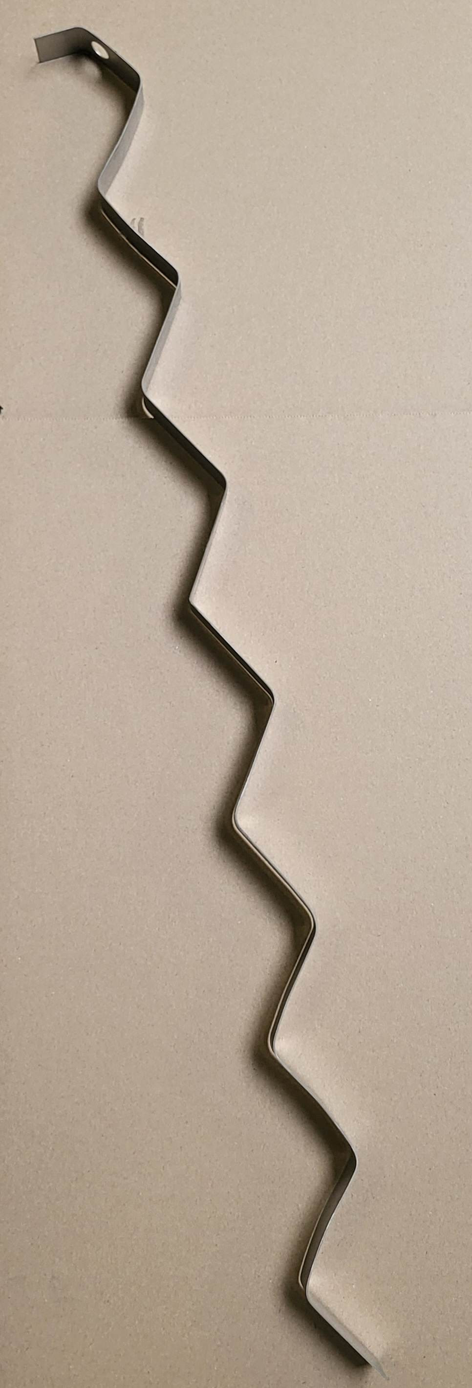 Turbulateur zigzag FB-B/0-70 long 840mm