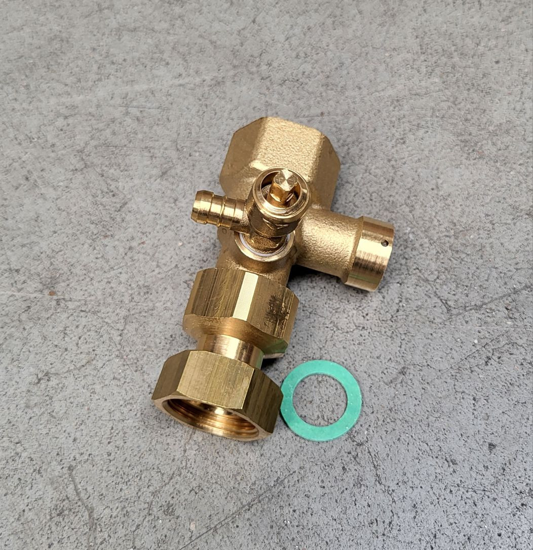 Vanne d'isolement pour vase d'expansion