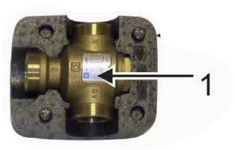 Vanne  thermostatique LK823 kit T
