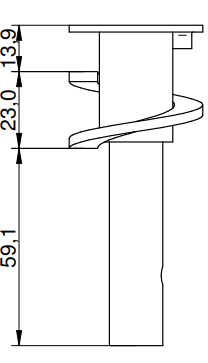 Vis sans fin fermeture de porte chargement HK2-3-4